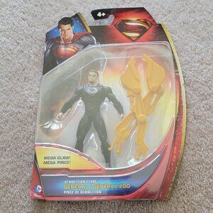 General Zod Superman Man of Steel NWT Action Figure DC Comics Mattel